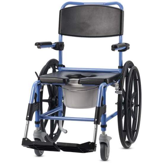 Wheelchair with toilet...