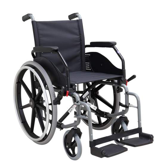 Silla de ruedas plegable de...