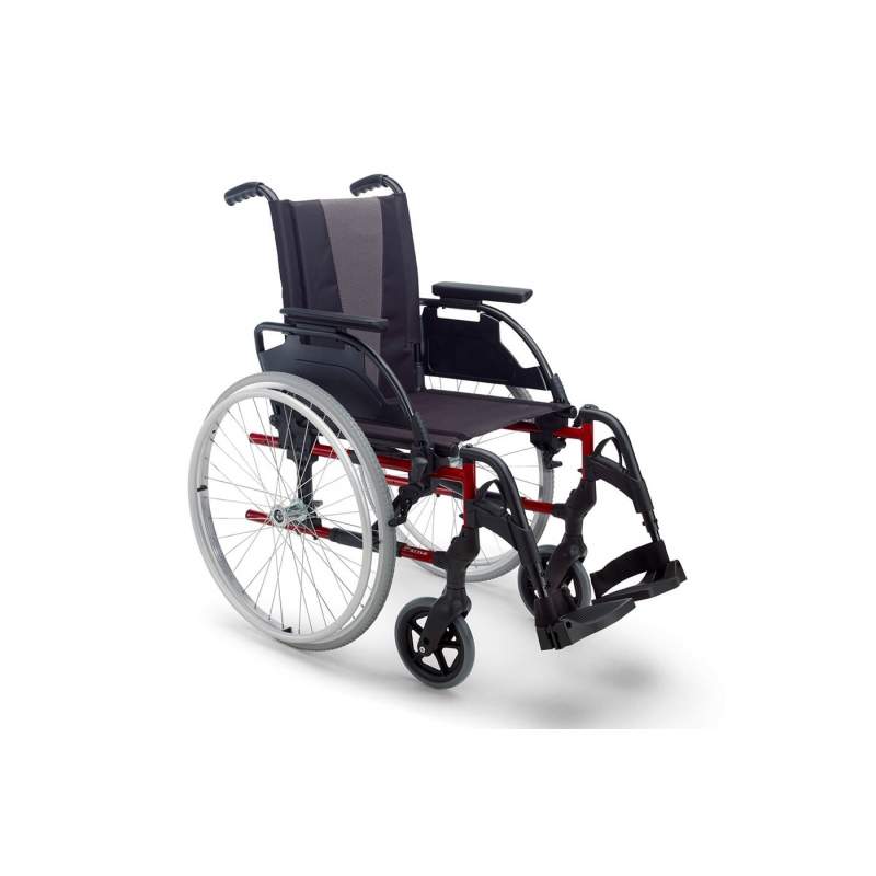 Silla Breezy Style Ruedas Grandes · Tres alturas de asiento y respaldo regulable