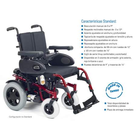 Quickie Tango elektrische rolstoel