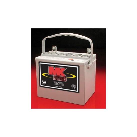 35Amph Gel Batteries (pair) MK Powered 8GU1H