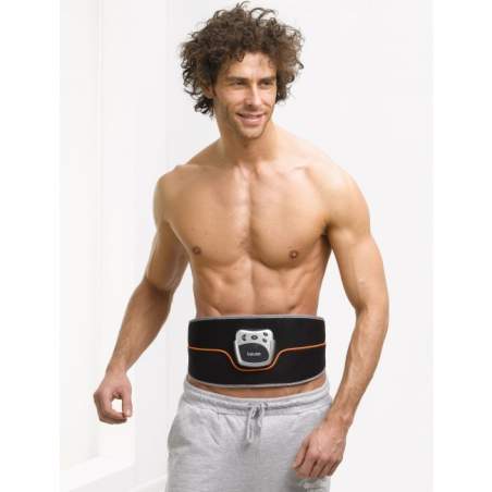 Belt stimulator of the abdominal muscles