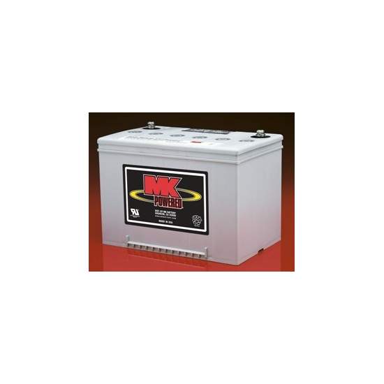 Gel Batteries 60 Amph (pair) Powered MK M34 SLD G