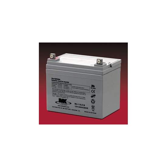 batterie AGM 35 Amph - MK Powered SLD MU-1 M