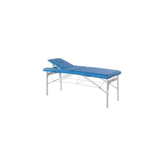 Folding stretcher aluminum legs