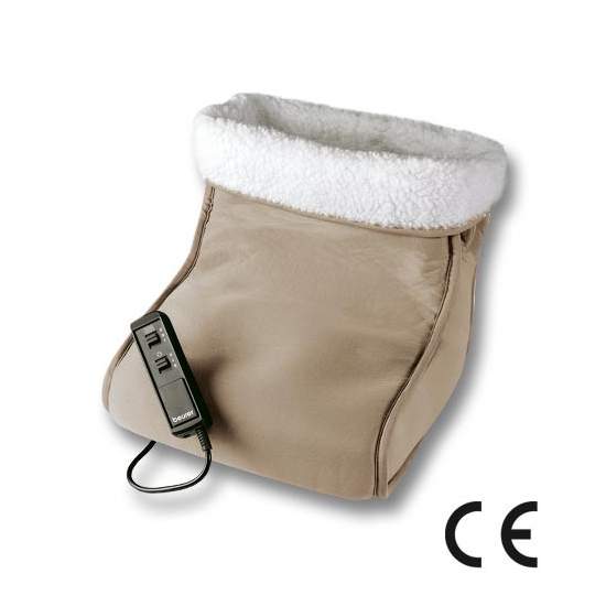 Foot warmer with massager