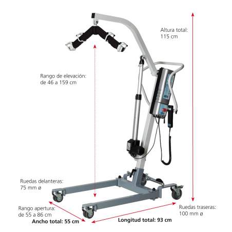 GRUA COMPACTA ELECTRICA MICRO AD908