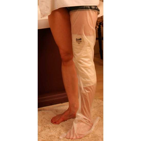Couvre Limbo jette jambe et la cuisse pour les adultes, longueur 92 cm.