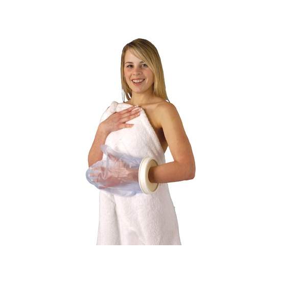Copre semplice e confortevole a mano getta adulti, lunghezza 305 mm.