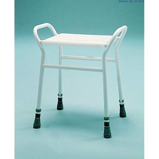 Rectangular shower stool