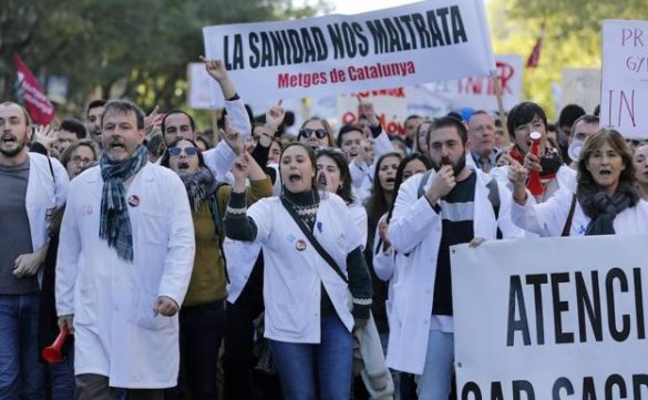paro-de-los-medicos-de-andalucia-y-cataluna-para-exigir-mejoras-en-el-sistema