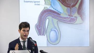 Noval, tras la exitosa operación de reasignación de sexo en Valencia.