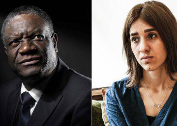 Nobel de la Paz 2018 al ginecólogo congoleño Denis Mukwege y la activista yazidí Nadia Murad Nobel de la Paz 2018 al ginecólogo congoleño Denis Mukwege y la activista yazidí Nadia Murad