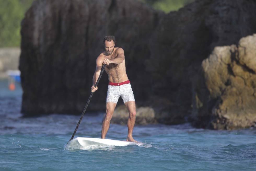 James Middleton, en Navidad en St. Barth.