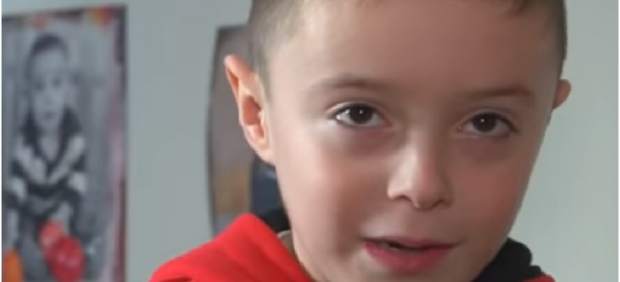 Daniel, el niño de 8 años enfermo de leucemia