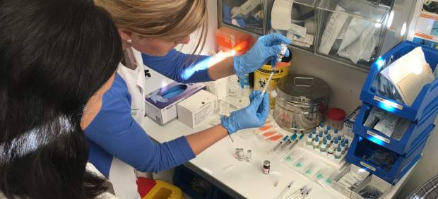 Alergia alergicos pruebas cutáneas málaga hospital médico enfermero inyección