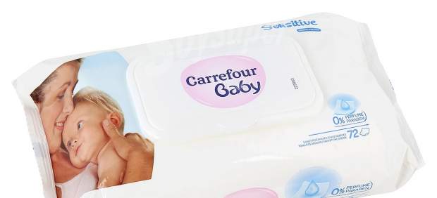 Carrefour Baby Toallitas sensitive 72 ud