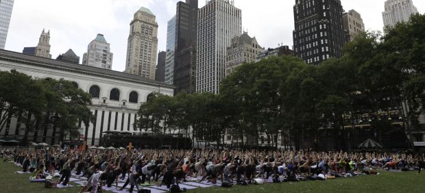 Yoga al aire libre