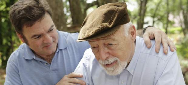 Un Anciano que padece Alzheimer