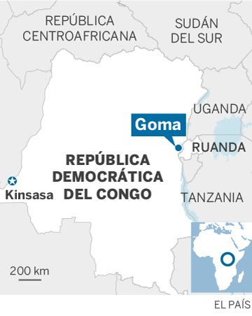 El brote de ébola de Congo cumple un año fuera de control en la ciudad de Goma