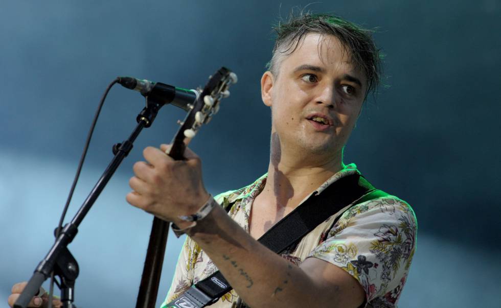 Pete Doherty, durante una actuación.