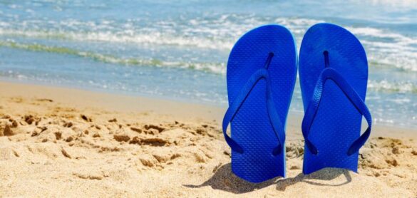 ¿es-bueno-llevar-chanclas-en-verano?