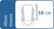 FAJA DORSOLUMBAR SEMIRRIGIDA SEÑORA CORSETERIA 2030-S