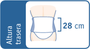 FAJA SACROLUMBAR ABDOMEN PÉNDULO 3TEX LUMBO 6214