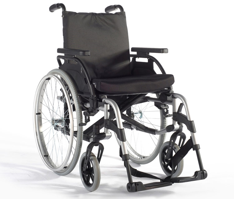 Silla de ruedas de aluminio BasiX 2 Silla de ruedas de aluminio BasiX 2