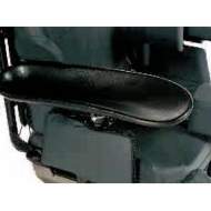 Hemiplejico armrest adjustable in angle and depth